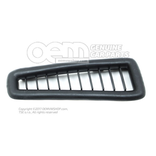 Obramowanie wylotu powietrza w kolorze satynowo czarnym 7H0819900A 9B9