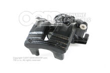 4M0615403F QB7 Audi e-tron/Q7/Q8/Q8 e-tron czarna Obudowa zacisku hamulcowego z serwomotorem, napełniona i przeczyszczona bez klocków hamulcowych rozmiar 350x28mm tył lewy 4M0615403F QB7