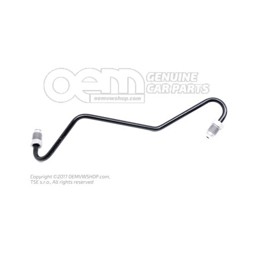 Przewód hamulcowy od przewodu hamulcowego do obudowy tłoka 4E0611722H