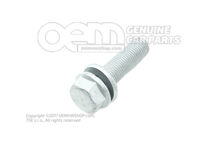 Śruba z łbem sześciokątnym (kombinowana) N  91201001 (1)