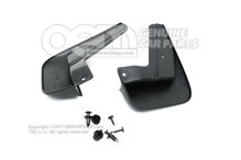 1 komplet chlapaczy (lewy i prawy) czarny (ziarnisty) 5NA075111