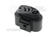 Obudowa styków płaska z blokadą styków element sprzęgający wiązka przewodów do wtryskiwaczy 6X0973717 (5)