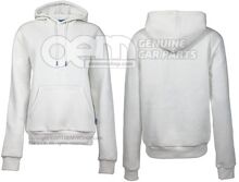11A084140  084 Hooded sweatshirt, XS, women's, White, oversized fit, ID. Collection