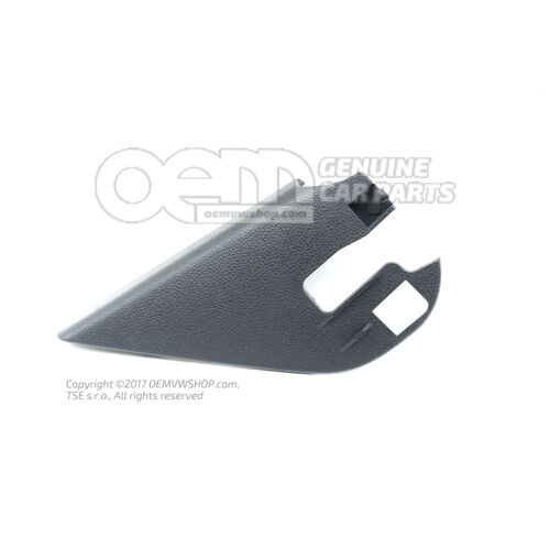 Listwa z otworem do regulacji lusterka zewnętrznego onyks 5J0837994A 47H