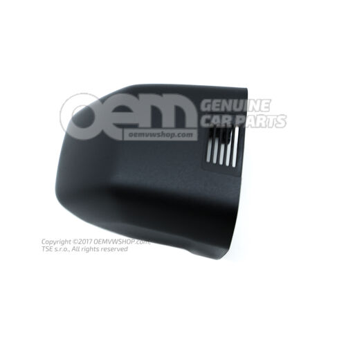 Czapka z daszkiem satynowo czarna 5G0858548B 9B9
