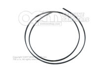 Listwa wykończeniowa dachu satynowa czarna Skoda Superb 3U 3U5853710B B41