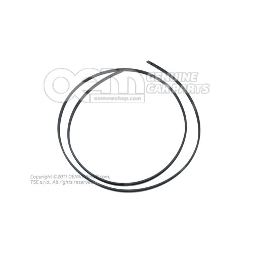 Listwa wykończeniowa dachu satynowa czarna Skoda Superb 3U 3U5853710B B41