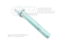 Śruba z łbem gniazdowym z łbem gniazdowym sześciokątnym (kombinacja) M10X1,25X65 N  90877101 (1)