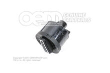 Przełącznik wielofunkcyjny do automatycznych świateł drogowych, świateł pozycyjnych i drogowych, świateł przeciwmgielnych, tylnego światła przeciwmgielnego, satynowy czarny/aluminium 5G0941431BDWZU (1)