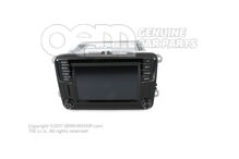 Radio satynowy czarny/wysoki chrom Skoda Yeti 5L 5L0035200D IZY (1)