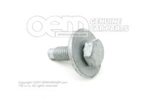 Śruba z łbem sześciokątnym z tuleją (kombi) N  90959003 (1)