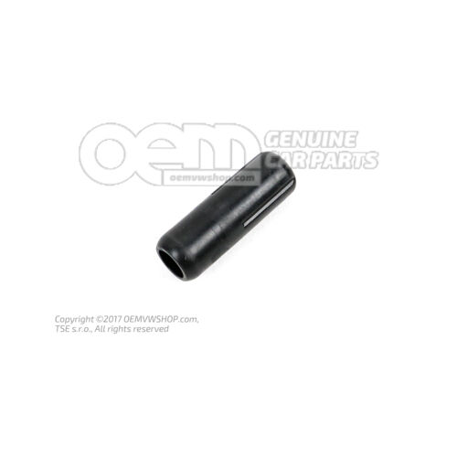 Pokrętło zabezpieczające, satynowo czarne 6Q0837187  9B9