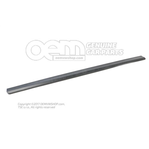 Osłona drzwi satynowa czarna 3C0854939A 9B9